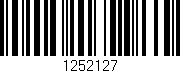 Código de barras (EAN, GTIN, SKU, ISBN): '1252127'