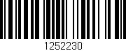 Código de barras (EAN, GTIN, SKU, ISBN): '1252230'