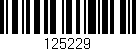 Código de barras (EAN, GTIN, SKU, ISBN): '125229'