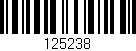 Código de barras (EAN, GTIN, SKU, ISBN): '125238'