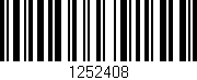 Código de barras (EAN, GTIN, SKU, ISBN): '1252408'
