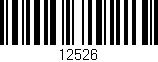 Código de barras (EAN, GTIN, SKU, ISBN): '12526'