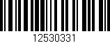 Código de barras (EAN, GTIN, SKU, ISBN): '12530331'