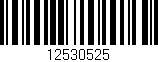 Código de barras (EAN, GTIN, SKU, ISBN): '12530525'