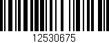 Código de barras (EAN, GTIN, SKU, ISBN): '12530675'