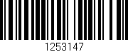 Código de barras (EAN, GTIN, SKU, ISBN): '1253147'