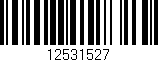 Código de barras (EAN, GTIN, SKU, ISBN): '12531527'