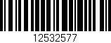 Código de barras (EAN, GTIN, SKU, ISBN): '12532577'