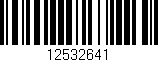 Código de barras (EAN, GTIN, SKU, ISBN): '12532641'