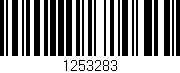 Código de barras (EAN, GTIN, SKU, ISBN): '1253283'