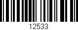 Código de barras (EAN, GTIN, SKU, ISBN): '12533'
