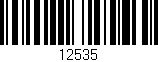 Código de barras (EAN, GTIN, SKU, ISBN): '12535'