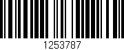 Código de barras (EAN, GTIN, SKU, ISBN): '1253787'