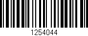 Código de barras (EAN, GTIN, SKU, ISBN): '1254044'