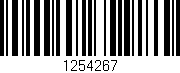 Código de barras (EAN, GTIN, SKU, ISBN): '1254267'