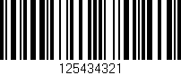 Código de barras (EAN, GTIN, SKU, ISBN): '125434321'