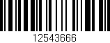 Código de barras (EAN, GTIN, SKU, ISBN): '12543666'