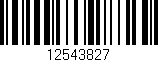 Código de barras (EAN, GTIN, SKU, ISBN): '12543827'