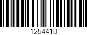 Código de barras (EAN, GTIN, SKU, ISBN): '1254410'