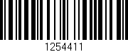 Código de barras (EAN, GTIN, SKU, ISBN): '1254411'
