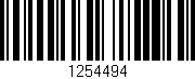 Código de barras (EAN, GTIN, SKU, ISBN): '1254494'