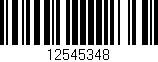 Código de barras (EAN, GTIN, SKU, ISBN): '12545348'