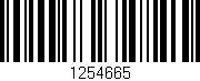 Código de barras (EAN, GTIN, SKU, ISBN): '1254665'