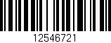 Código de barras (EAN, GTIN, SKU, ISBN): '12546721'