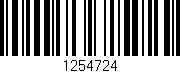 Código de barras (EAN, GTIN, SKU, ISBN): '1254724'