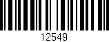 Código de barras (EAN, GTIN, SKU, ISBN): '12549'
