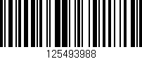 Código de barras (EAN, GTIN, SKU, ISBN): '125493988'