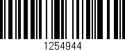 Código de barras (EAN, GTIN, SKU, ISBN): '1254944'
