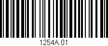 Código de barras (EAN, GTIN, SKU, ISBN): '1254A.01'
