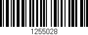 Código de barras (EAN, GTIN, SKU, ISBN): '1255028'