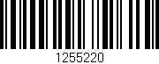 Código de barras (EAN, GTIN, SKU, ISBN): '1255220'