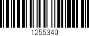 Código de barras (EAN, GTIN, SKU, ISBN): '1255340'