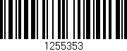 Código de barras (EAN, GTIN, SKU, ISBN): '1255353'