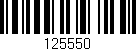 Código de barras (EAN, GTIN, SKU, ISBN): '125550'