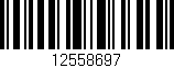 Código de barras (EAN, GTIN, SKU, ISBN): '12558697'