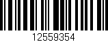 Código de barras (EAN, GTIN, SKU, ISBN): '12559354'