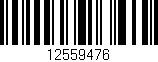 Código de barras (EAN, GTIN, SKU, ISBN): '12559476'