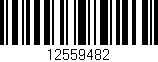 Código de barras (EAN, GTIN, SKU, ISBN): '12559482'