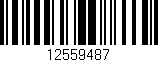 Código de barras (EAN, GTIN, SKU, ISBN): '12559487'