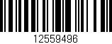 Código de barras (EAN, GTIN, SKU, ISBN): '12559496'