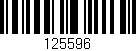 Código de barras (EAN, GTIN, SKU, ISBN): '125596'