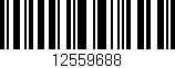 Código de barras (EAN, GTIN, SKU, ISBN): '12559688'