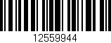 Código de barras (EAN, GTIN, SKU, ISBN): '12559944'