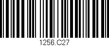 Código de barras (EAN, GTIN, SKU, ISBN): '1256.C27'