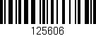 Código de barras (EAN, GTIN, SKU, ISBN): '125606'