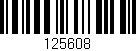 Código de barras (EAN, GTIN, SKU, ISBN): '125608'
